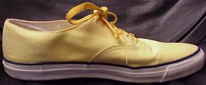 Sperry Top-Sider yellow deck sneaker