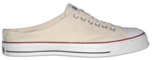 Converse "Chuck Taylor" All-Star unbleached white mule