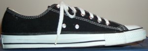 Converse "Chuck Taylor" All Star black low-top