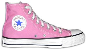 Converse "Chuck Taylor" All Star pink high-top