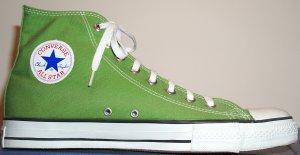 Converse "Chuck Taylor" All Star bamboo green high-top sneaker