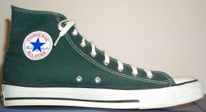 Converse "Chuck Taylor" All Star shoe, dark green high-top
