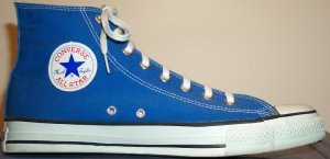 Converse "Chuck Taylor" All-Star high-top in Bright Blue