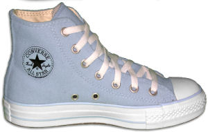Converse "Chuck Taylor" All Star Fleece High sneaker in Winter Blue