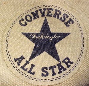 Converse 'Chuck Taylor' All Star high-top ankle patch - 1950s