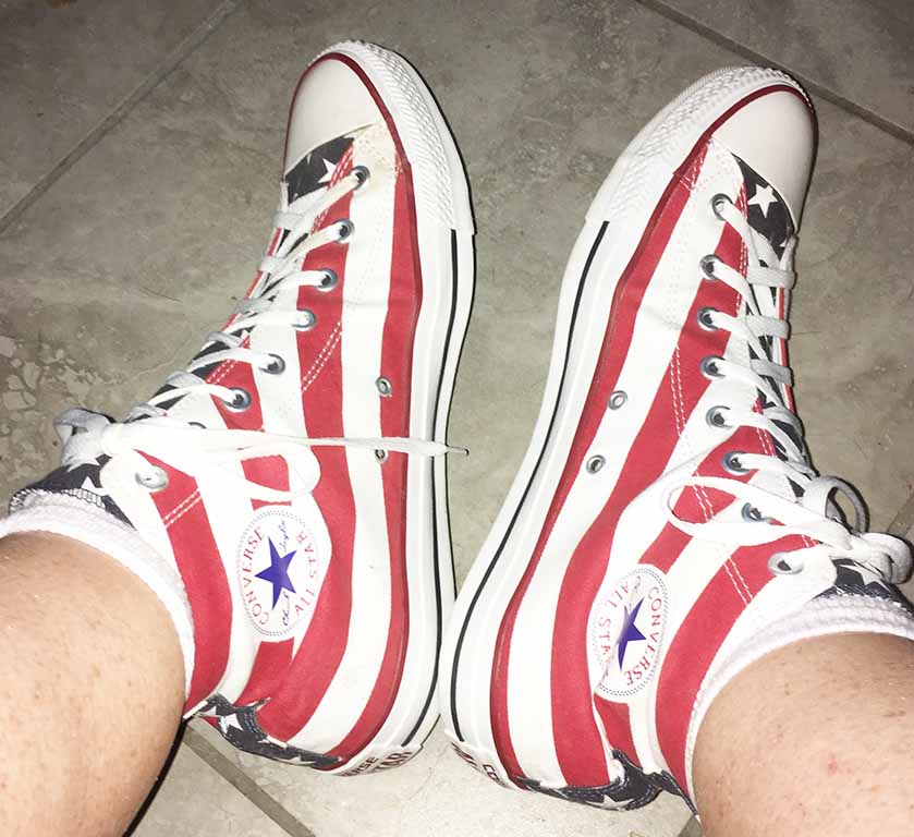 Converse Stars and Bars hightops