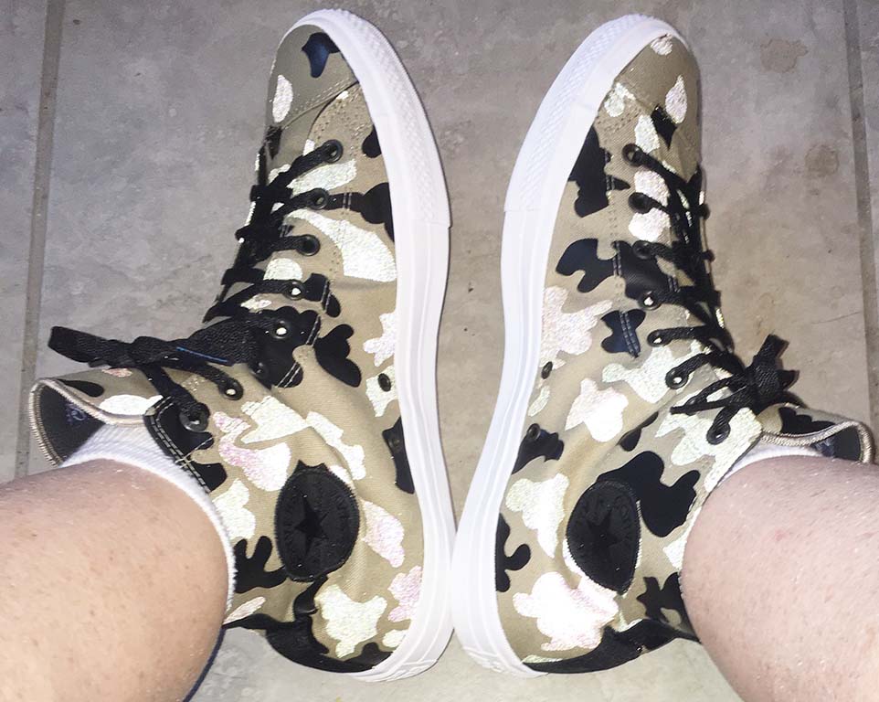 Camouflage Converse CTAS II hightops