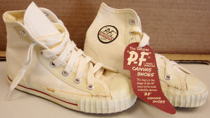 Vintage PF Flyers white high-tops