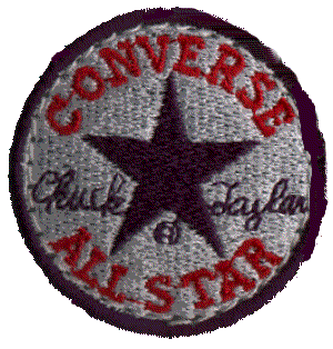 The Converse All Star 2000 logo patch