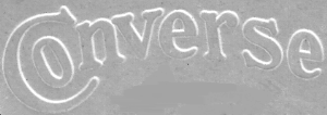 Converse historical typeface logo