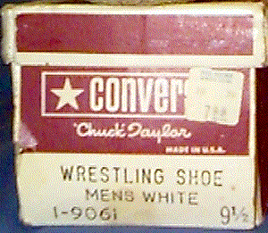 Converse "Chuck Taylor" Wrestling Shoe (Mens White): Only $7.95