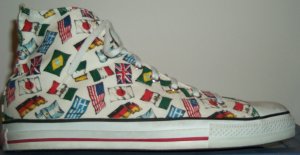 Converse "Chuck Taylor" All Star "Flags of All Nations" high-top