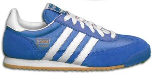 adidas Dragon sneaker - blue with white stripes (female)