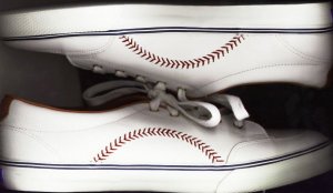 White "Baseball Keds" sneakers