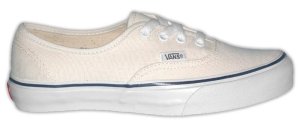 White VANS Authentic sneakers